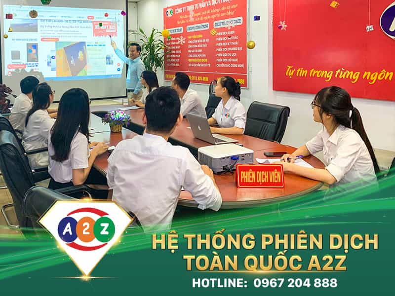 Văn phòng phiên dịch A2ZGroup